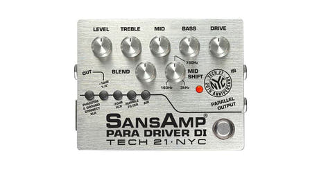 Tech 21 SansAmp Para Driver DI 20th anniversario preamplificatore