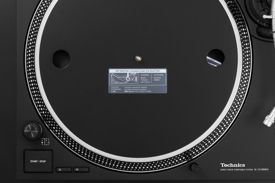 Technics SL-1210 MK7 Giradischi (Nero)