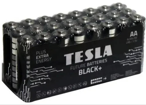 Tesla Black+ Batterie AA (24 pezzi)
