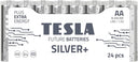 Tesla Silver+ AA Batterie Alcaline (24 pz)