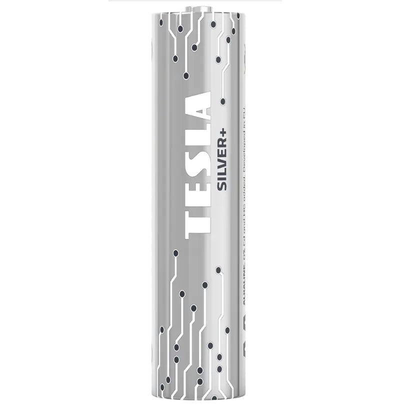 Batterie alcaline Tesla Silver+ AAA (24 pezzi)