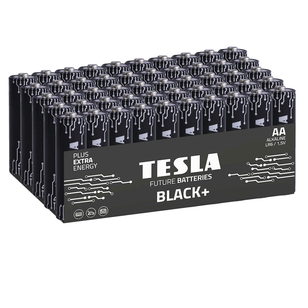 Tesla Black+ AA Batterie (50 pz)