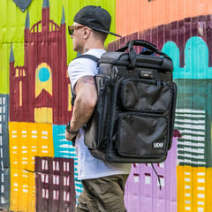 UDG Ultimate ProducerBag Large - Nero / arancione all'interno