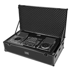 UDG Ultimate DJ Podium Workstation Flight Case Nero Plus (Wheels)