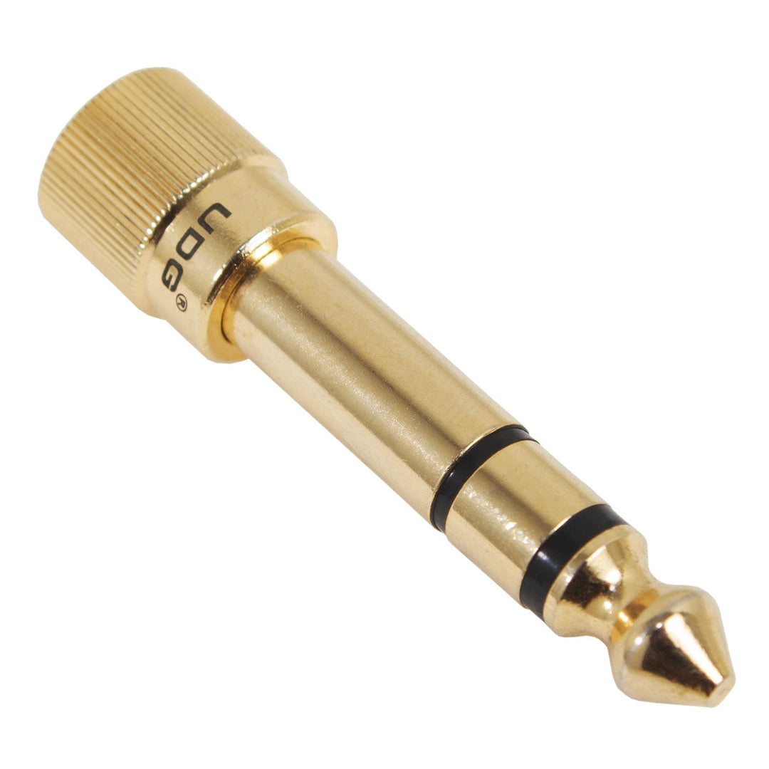 UDG Ultimate Adattatore jack per cuffie, a vite, da 3.5mm (1/8”) a 6.35mm (1/4”)