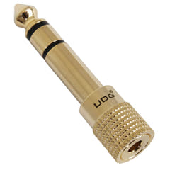 UDG Ultimate Adattatore jack per cuffie, spina da 3.5mm (1/8”) a 6.35mm (1/4”)