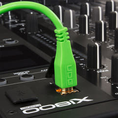 UDG Ultimate Audio Cable USB 2.0 C-B Verde Dritto 1,5m