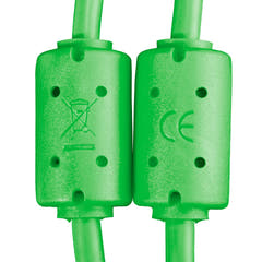 UDG Ultimate Audio Cable USB 2.0 C-B Verde Dritto 1,5m