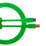UDG Ultimate Audio Cable USB 2.0 C-B Verde Dritto 1,5m