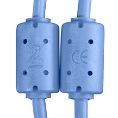 UDG Ultimate Audio Cable USB 2.0 C-B Blu Dritto 1,5m