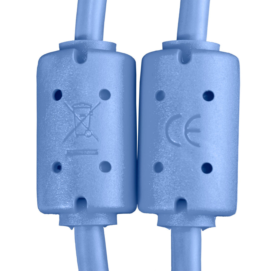 UDG Ultimate Audio Cable USB 2.0 C-B Blu Dritto 1,5m