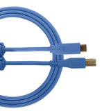 UDG Ultimate Audio Cable USB 2.0 C-B Blu Dritto 1,5m