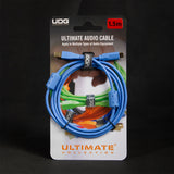 UDG Ultimate Audio Cable USB 2.0 C-B Blu Dritto 1,5m
