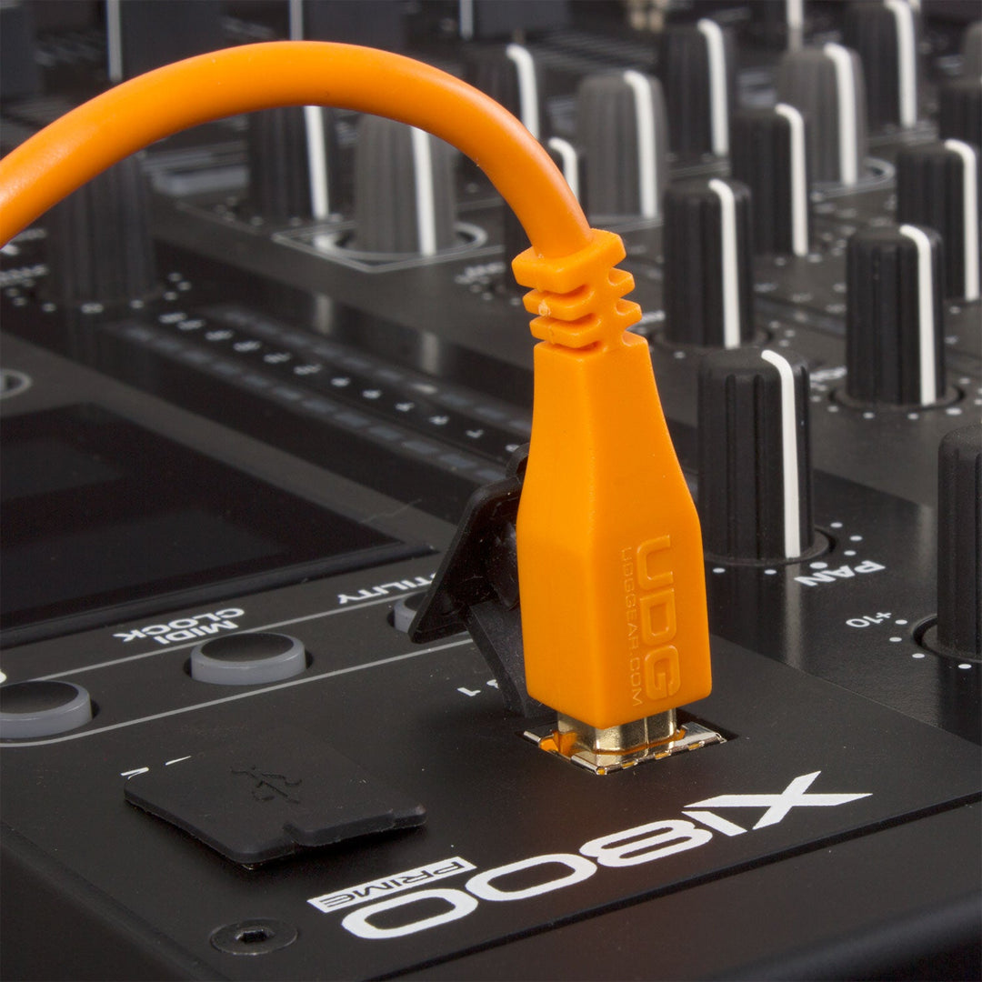 UDG Ultimate Audio Cable USB 2.0 C-B Arancione Dritto 1,5m