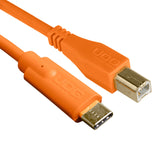 UDG Ultimate Audio Cable USB 2.0 C-B Arancione Dritto 1,5m