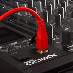 UDG Ultimate Audio Cable USB 2.0 C-B Rosso Dritto 1,5m