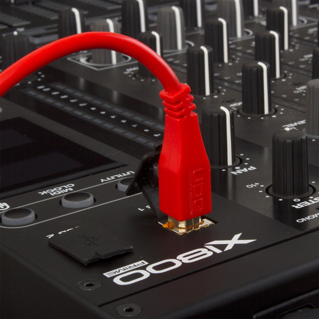 UDG Ultimate Audio Cable USB 2.0 C-B Rosso Dritto 1,5m