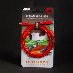 UDG Ultimate Audio Cable USB 2.0 C-B Rosso Dritto 1,5m