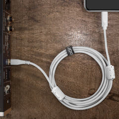 UDG Ultimate Audio Cable USB 2.0 C-B Bianco Dritto 1,5m