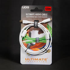 UDG Ultimate Audio Cable USB 2.0 C-B Bianco Dritto 1,5m