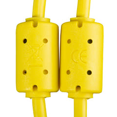 UDG Ultimate Audio Cable USB 2.0 C-B Giallo Dritto 1,5m