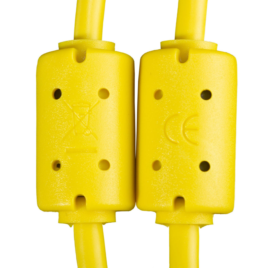 UDG Ultimate Audio Cable USB 2.0 C-B Giallo Dritto 1,5m