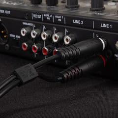 UDG Ultimate Audio Cable Set RCA - RCA Nero Dritto 3m