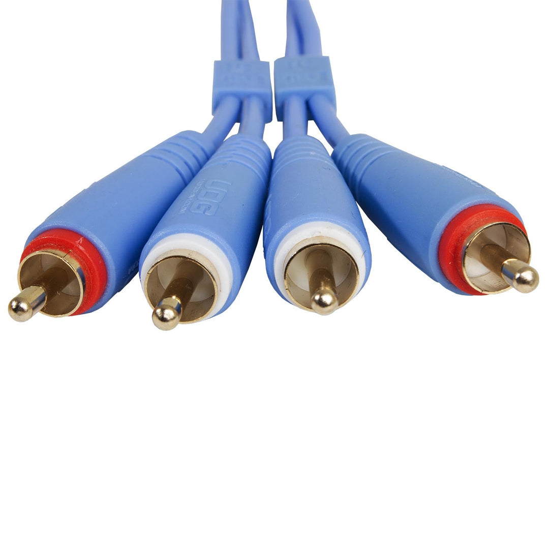 UDG Ultimate Audio Cable Set RCA - RCA Blu Dritto 1,5m