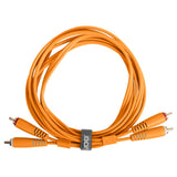 UDG Ultimate Audio Cable Set RCA - RCA Arancione Dritto 3m