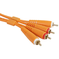 UDG Ultimate Audio Cable Set RCA - RCA Arancione Dritto 1,5m