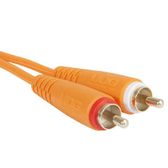 UDG Ultimate Audio Cable Set RCA - RCA Arancione Dritto 3m