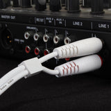 UDG Ultimate Audio Cable Set RCA - RCA Bianco Dritto 1,5m