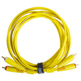 UDG Ultimate Audio Cable Set RCA - RCA Giallo Dritto 3m