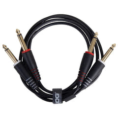 UDG Ultimate Audio Cable Set 1/4'' Jack-1/4'' Jack Nero Straight 3m