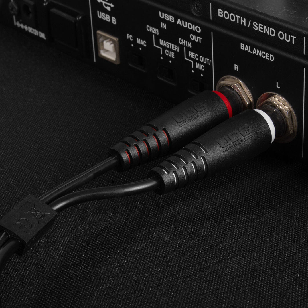 UDG Ultimate Audio Cable Set 1/4'' Jack-1/4'' Jack Nero Straight 1,5m