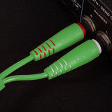 UDG Ultimate Audio Cable Set 1/4'' Jack-1/4'' Jack Verde Straight 3m