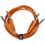 UDG Ultimate Audio Cable Set 1/4'' Jack-1/4'' Jack Arancione Straight 3m