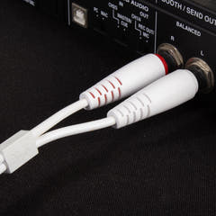 UDG Ultimate Audio Cable Set 1/4'' Jack-1/4'' Jack Bianco Straight 1,5m