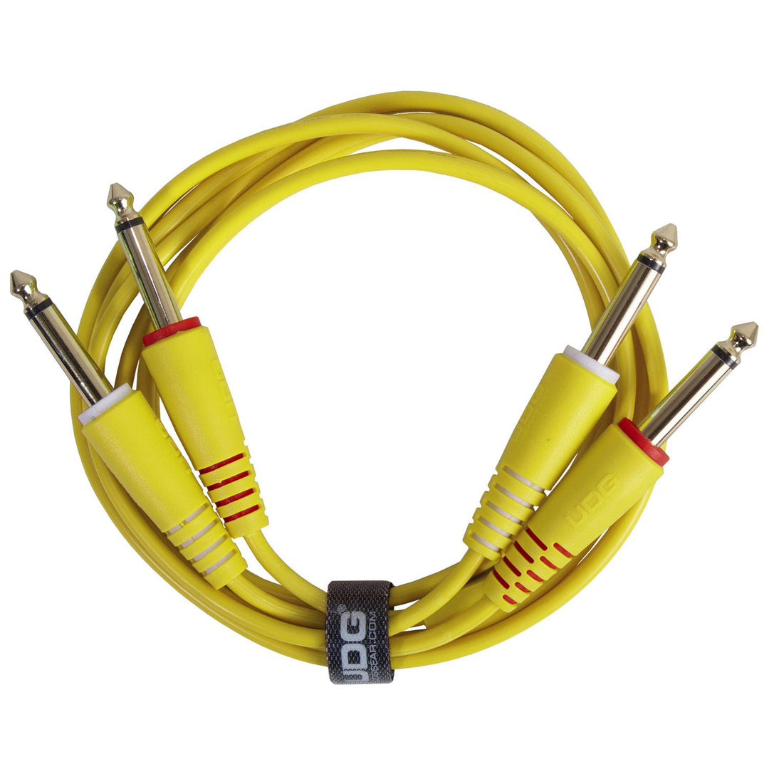 UDG Ultimate Audio Cable Set 1/4'' Jack-1/4'' Jack Giallo Straight 3m