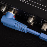 UDG Ultimate Audio Cable Set RCA Dritto-RCA Angolato Blu 3m