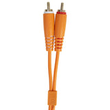UDG Ultimate Audio Cable Set RCA Straight-RCA Angled Arancione 3m