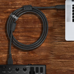UDG Ultimate Cavo USB 3.2 C-A Nero Dritto 1,5m