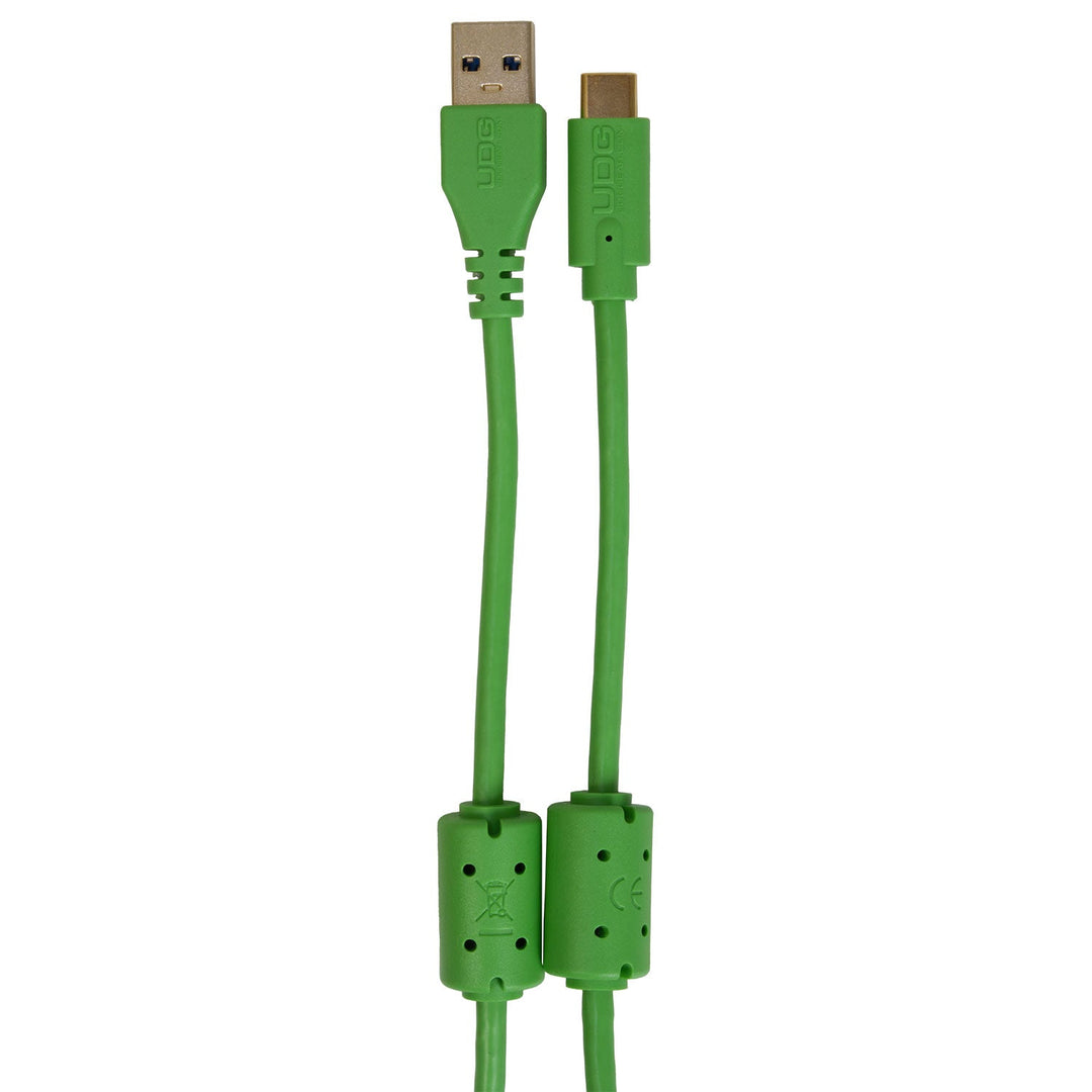 UDG Ultimate Cavo USB 3.2 C-A Verde Dritto 1,5m