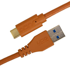 UDG Ultimate Cable USB 3.2 C-A Arancione Dritto 1,5m
