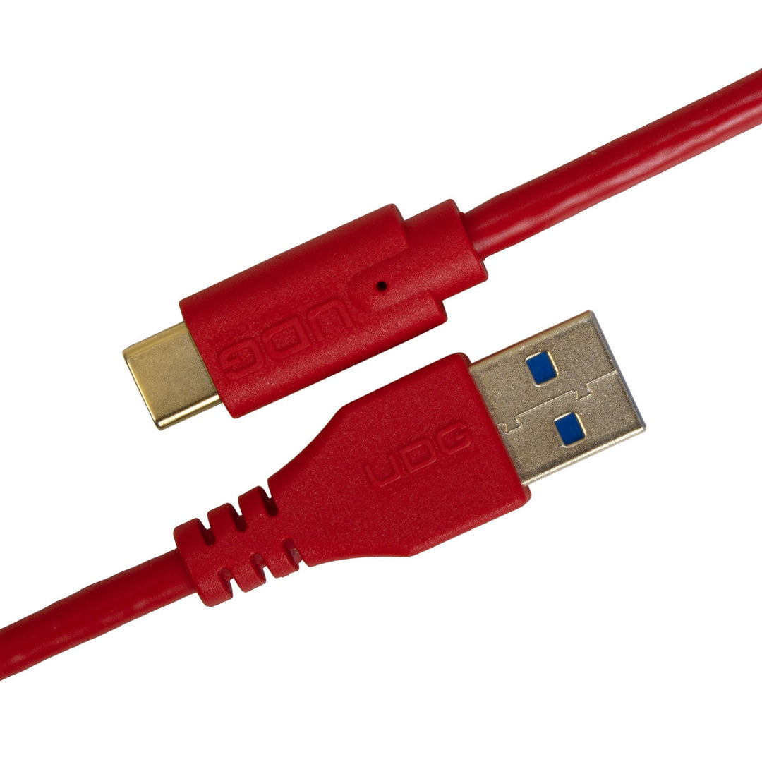 UDG Ultimate Cavo USB 3.2 C-A Rosso Dritto 1,5m