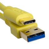 UDG Ultimate Cavo USB 3.2 C-A Giallo Dritto 1,5m