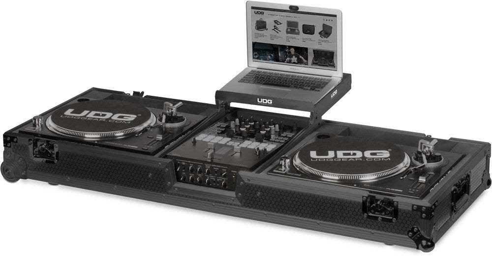 UDG Ultimate Flight Case Set PLX9/SL1200 Nero MK2 Plus (L&W)