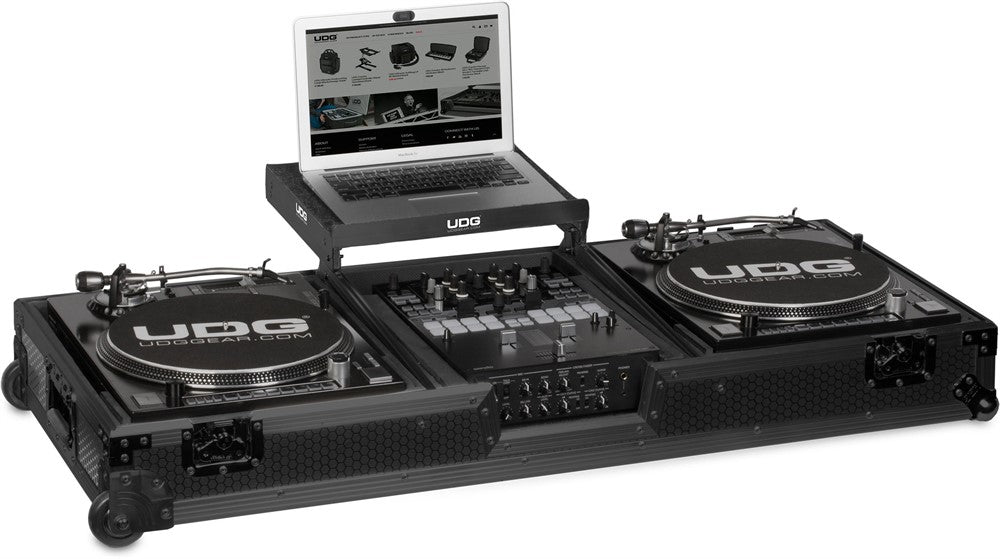 Set di custodie da volo UDG Ultimate Multi Format Turntable/Mixer Blk Plus
