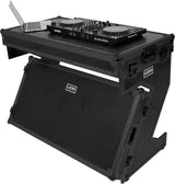 UDG Ultimate Flight Case Portable Z-Style DJ Table Nero Plus (Wheels)