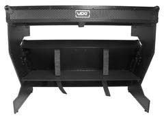 UDG Ultimate Flight Case Portable Z-Style DJ Table Nero Plus (Wheels)